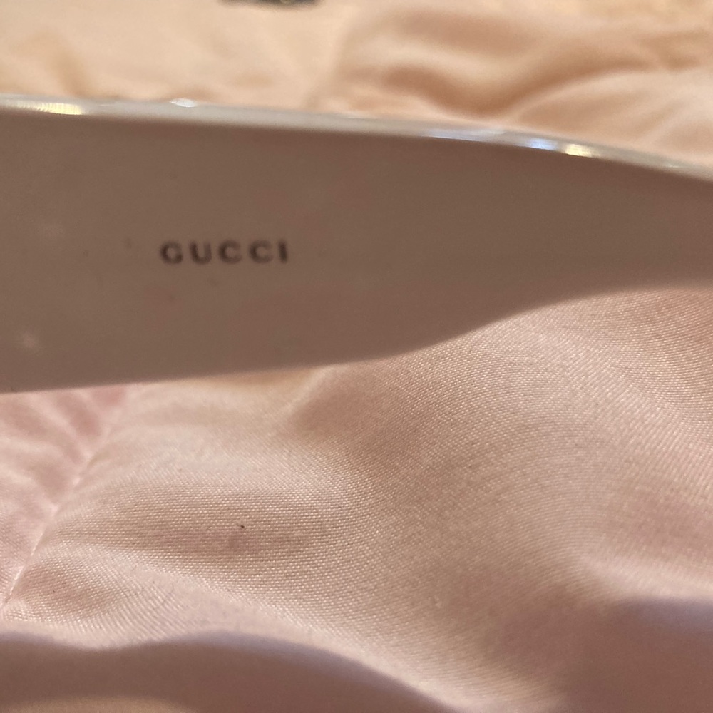 Gucci White Sunglasses